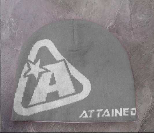 Attained Reversibel Beanie Dark Grey